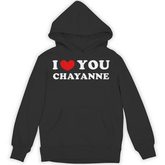 I Love You Chayanne I Heart Chayanne Hoodie | Seseable UK