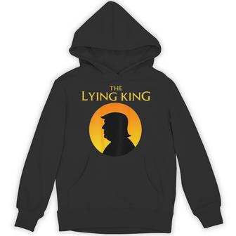 The Lying King Anti Political On Back Hoodie | Seseable UK