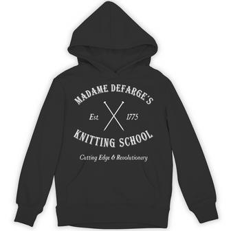 Madame Defarge Knitting School Classic Literature Est 1775 Hoodie | Seseable UK