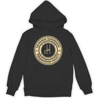 Manual Transmission Preservation Society Three Pedals Hoodie - Thegiftio UK