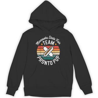 Minnesota State Fair Team Pronto Pup Enthusiasts Vintage Hoodie - Thegiftio UK