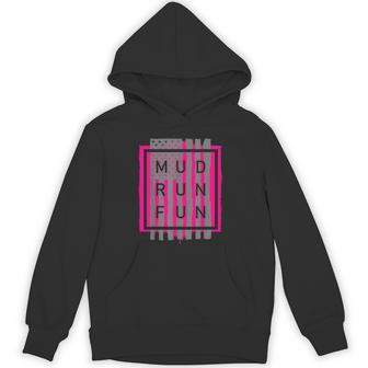 Mud Run Fun Spray Usa 2 Trail Running And Mudding Hoodie - Thegiftio UK