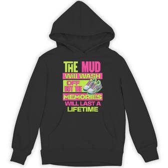 Mudding Princess Shoes Muddy Mud Run Matching Team Off Road Hoodie - Thegiftio UK