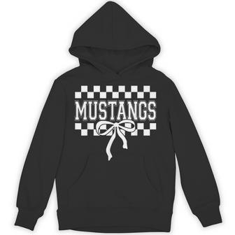 Mustangs High School Spirit Fan Team Mustang Back To School Hoodie - Thegiftio UK
