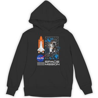 Nasa Space Mission White Hoodie - Thegiftio UK