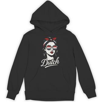 Netherlands Dutch Culture Vintage Travel Heritage Hoodie - Thegiftio UK