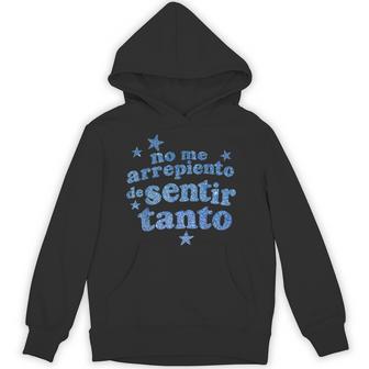No Me Arrepiento De Sentir Tanto Hoodie | Seseable UK