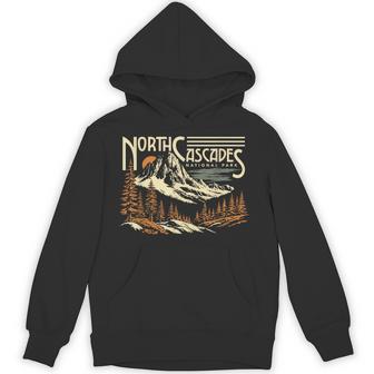 North Cascades National Park Washington Hoodie - Thegiftio UK