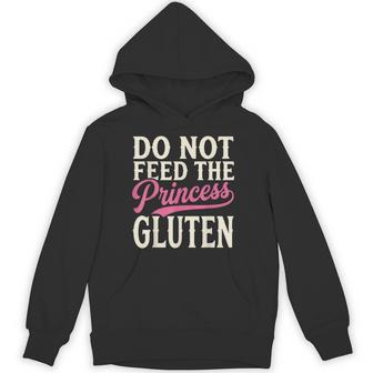 Do Not Feed The Princess Gluten Gluten Free Hoodie - Thegiftio UK