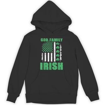 Notre Dame Inspired Pride St Patrick's Day Irish God Family Hoodie - Thegiftio UK