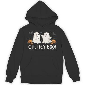 Oh Hey Boo Ghosts Halloween Hoodie - Thegiftio UK