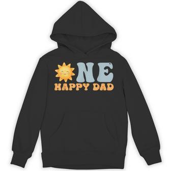 One Happy Dad Of The Bday First Trip Around The Sun Hoodie - Thegiftio UK