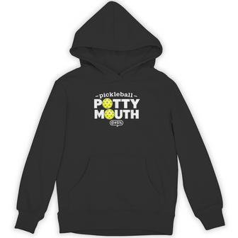 Pickleball Potty Mouth Player Humor Hoodie - Thegiftio UK
