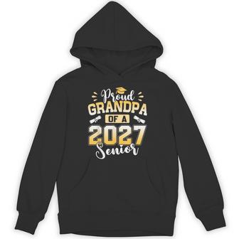 Proud Grandpa Of A 2027 Senior Graduate Hoodie - Thegiftio UK