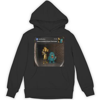 There Is Motion At Your Front Door Neegy Funky Ehh Meme Hoodie - Thegiftio UK