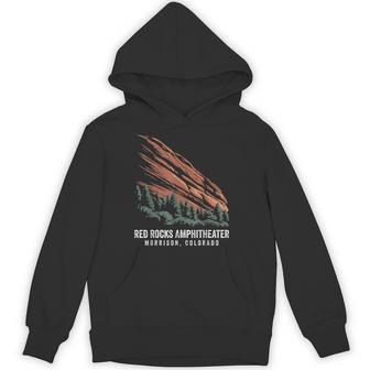 Red Rocks Amphitheatre Morrison Colorado Hoodie - Thegiftio UK