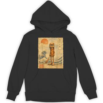 Retro Brainrot Meme Tung Tung Tung Sahur Hoodie - Thegiftio UK
