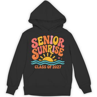Senior Sunrise 2027 Class Of 2027 High School Graduation Hoodie - Thegiftio UK