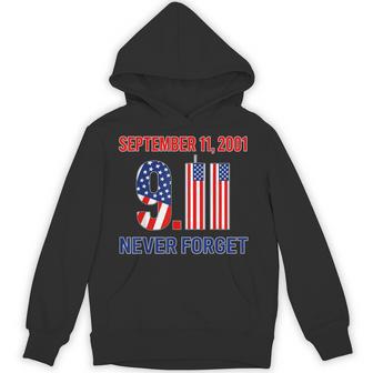September 11 2001 Memorial Day America Flag Hoodie - Thegiftio UK