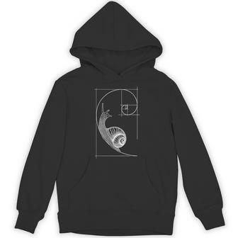 Snail Fibonacci Spiral Sacred Geometry Ratio Mathematicians Hoodie - Thegiftio UK