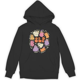 Speech Therapy Speech Language Pathologist Halloween Hoodie - Thegiftio UK