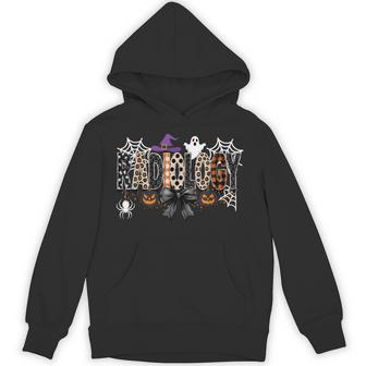 Spooky Radiology Coquette Ghost X-Ray Radiologic Halloween Hoodie - Thegiftio UK