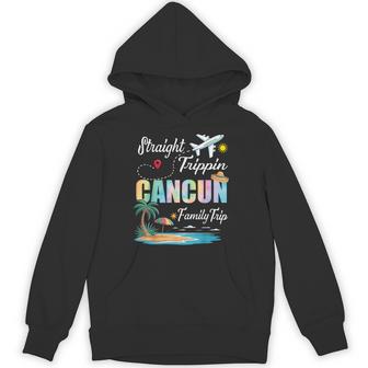 Straight Trippin' 2026 Family Trip Cancun Mexico Vacation Hoodie - Monsterry