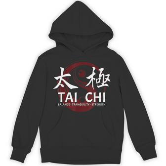 Tai Chi Meditation Martial Arts Zen Balance Hoodie - Thegiftio UK