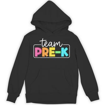 Team Pre-K Back To School Teachers Students Hoodie - Thegiftio UK