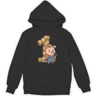 Three Little Pigs Group Costume Kids Adults Pig 1 Hoodie - Thegiftio UK
