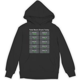 Total Beers Drank Today Hoodie | Seseable UK