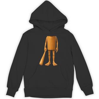 Tung Tung Sahur Brainrot Meme Halloween Costume Hoodie - Thegiftio UK
