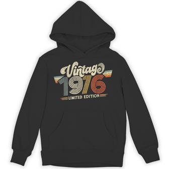 Vintage 1976 Limited Edition 50Th Birthday Men Hoodie - Thegiftio UK