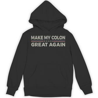 Vintage Make My Colon Great Again Surgery Recovery Hoodie - Thegiftio UK
