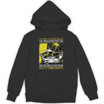 I Will Obtain Lightning Magic Soon Vintage Japanese Crab Hoodie - Thegiftio UK