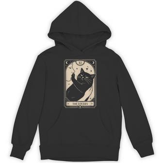 Witchy Cat Tarot Card Hoodie - Thegiftio UK