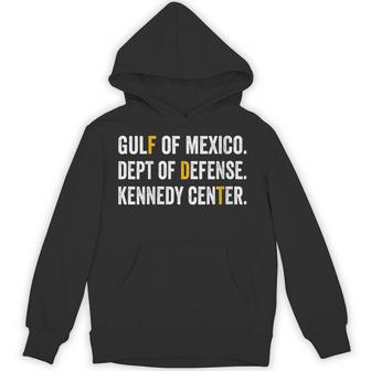 Women's Gulf Of Mexico Dept Of Defense Kennedy Center Vintage Retro Hoodie - Thegiftio UK