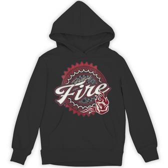 Women's Portland Fire Racing Retro Graphic Hoodie - Thegiftio UK