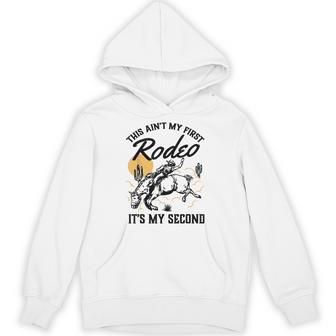 This Ain't My First Rodeo It's My Second Birthday Cowboy Hoodie - Thegiftio UK