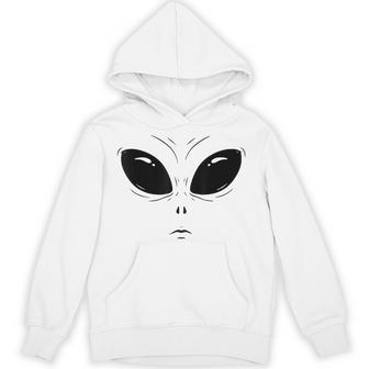 Alien Face Green Halloween Costume For Wom Hoodie - Thegiftio UK