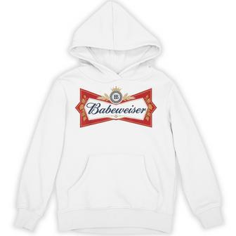 Babeweiser Beer Lover Drinking Party Joke Hoodie - Thegiftio UK