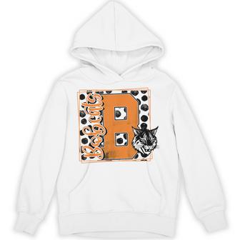 Bobcat Pride School Spirit Mascot Orange Bobcats Game Day Hoodie - Thegiftio UK