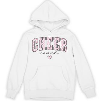 Cheer Coach Life Competition Season Cheerleader Team Trendy Hoodie - Thegiftio UK