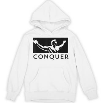 Conquer Body Building Hoodie - Thegiftio UK