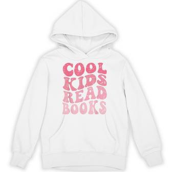 Cool Kids Read Books Library Book Reader Book Nerd Hoodie - Thegiftio UK