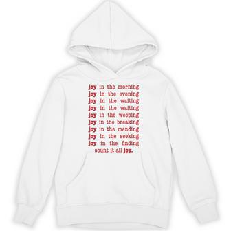 Count It All Joy Hoodie - Thegiftio UK