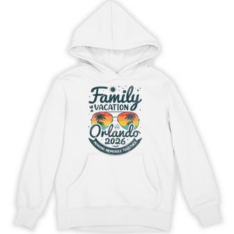 Family Vacation Orlando Beach 2026 Vintage Florida Group Hoodie - Thegiftio UK