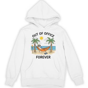 Retirement Out Of Office Forever Vacation Retired 2026 Hoodie - Thegiftio UK