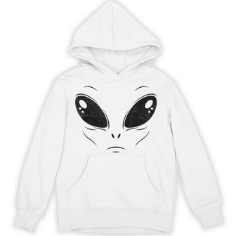Ufo Green Alien Lazy Diy Halloween Costume Spooky Hoodie - Thegiftio UK