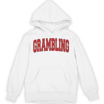 Grambling La Louisiana Varsity Style Usa Vintage Sports Comfort Colors Crop Top Hoodie - Thegiftio UK